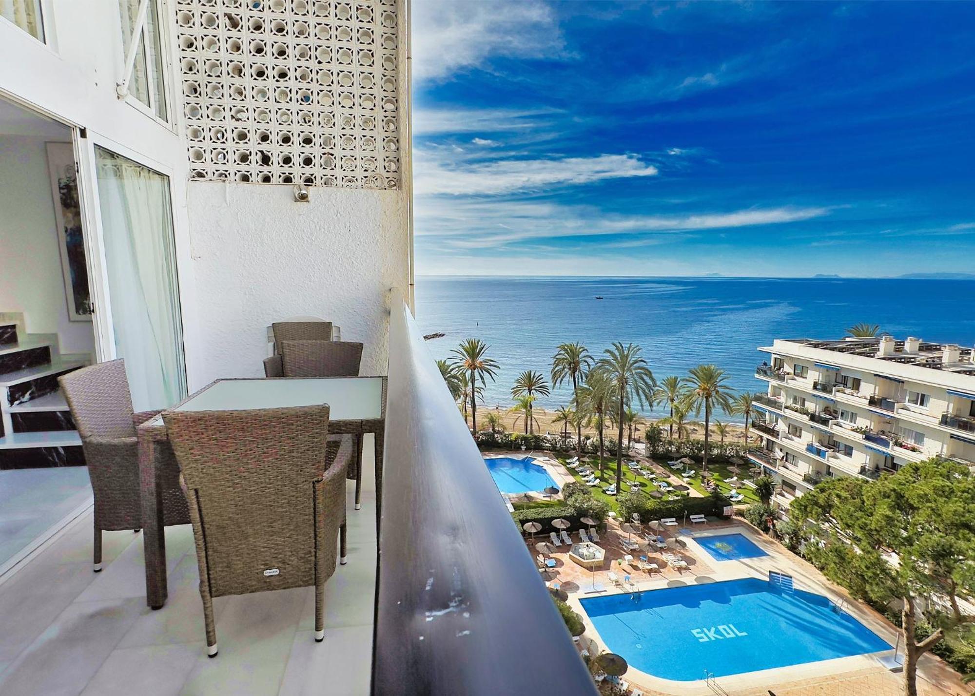 Skol 508 West Facing Duplex Apartment With Amazing Sea Views Marbella Eksteriør billede